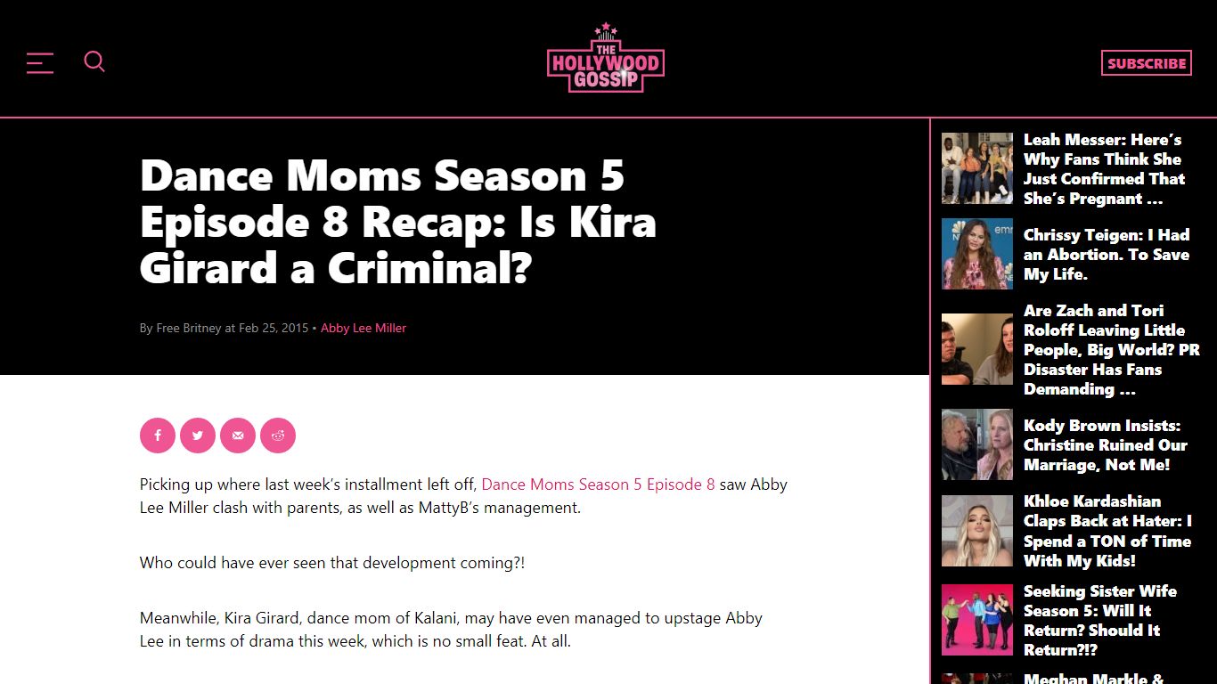 Dance Moms Season 5 Episode 8 Recap: Is Kira Girard a Criminal?